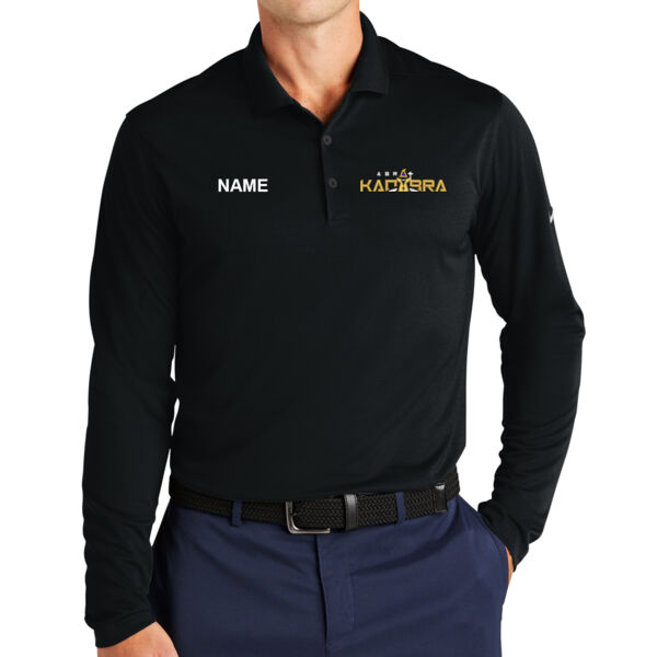 Nike Dri-FIT Micro Pique 2.0 Long Sleeve Polo - Embroidered Logos Nike Dri-FIT Micro Pique 2.0 Long Sleeve Polo - Embroidered Logos Thumbnail