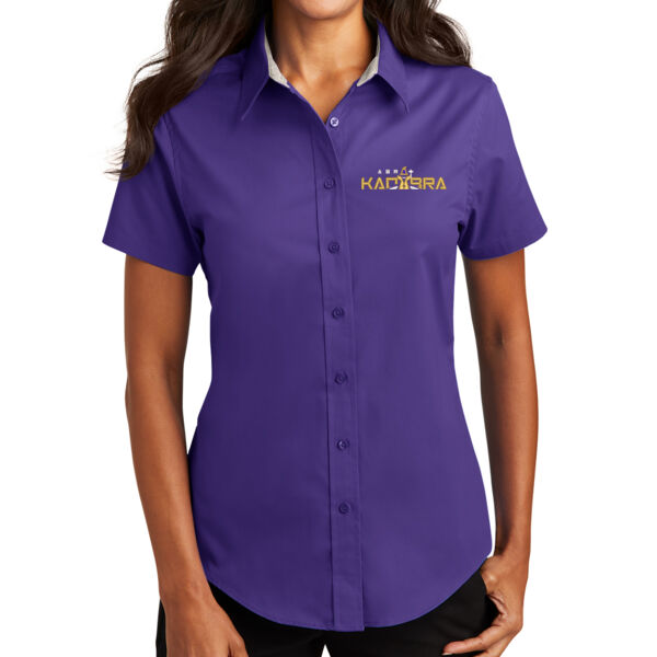 Port Authority® Women's Short Sleeve Easy Care Shirt - Embroidered Logo Port Authority® Women's Short Sleeve Easy Care Shirt - Embroidered Logo Thumbnail