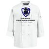 Eight Knot Button Chef Coat with Thermometer Pocket Thumbnail
