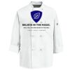 Eight Knot Button Chef Coat with Thermometer Pocket Thumbnail