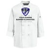 Eight Knot Button Chef Coat with Thermometer Pocket Thumbnail