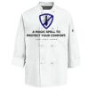 Eight Knot Button Chef Coat with Thermometer Pocket Thumbnail