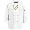 Eight Knot Button Chef Coat with Thermometer Pocket Thumbnail