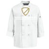 Eight Knot Button Chef Coat with Thermometer Pocket Thumbnail