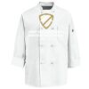 Eight Knot Button Chef Coat with Thermometer Pocket Thumbnail