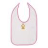 Infant Contrast Trim Premium Jersey Bib Thumbnail