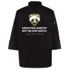Ten Pearl Button Black Chef Coat Thumbnail